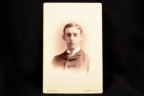 1888 Cabinet Card Photo 6½x4¼ - Henry L. Stimson 2X Secretary of War V23