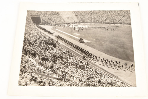 1932 Press Photo Summer Olympics 10x8" Opening Ceremony Los Angeles V22