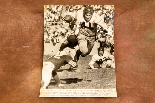 William Blotz USC Trojans vs Ohio Buckeyes Football 6½×9 1947 AP Wire Photo V30