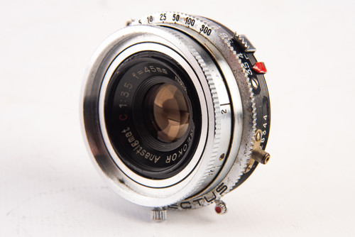 Neokor Anastigmat 45mm f/3.5 Lens from an Neoca 1S Camera Part Repair V19