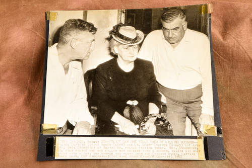 Murder Dismemberment Chicago Woman Killed Husband 8⅝ x 8¼ 1947 AP Wire Photo V33