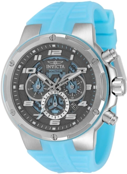 Invicta S1 Rally Stage Grid Men’s Quartz Watch 49mm Light Blue 50260 NEW
