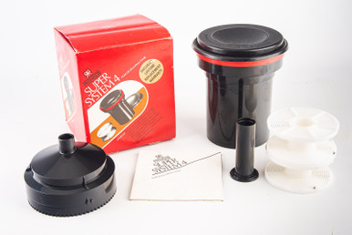 Paterson Super System 4 Darkroom Film Developing Tank With 2 Reels New ...