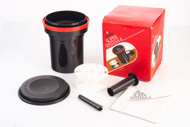 Paterson Super System 4 Darkroom Film Developing Tank With 1 Reel New ...