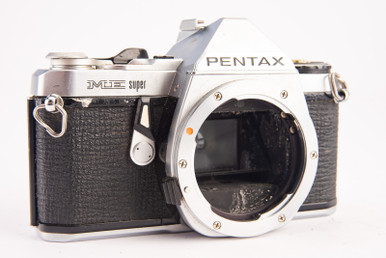 Pentax ME Super 35mm SLR Film Camera Body AS-IS for Parts or
