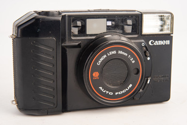 フィルムカメラ QUARTZDATE AUTOFOCUS CANON 38mm 1:2.8 Canon Quartzdate Autofocus 38mm 1 2.8 Compact Film Camera Used