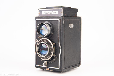 Superflex Camera Value Welta Superflex 120 Film 6x6cm TLR Camera with ROW Pololyt 75mm f/3.5 ...