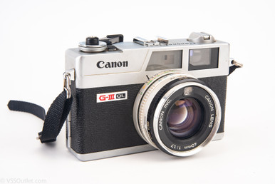 Canon Canonet QL17 G-III 35mm Rangefinder Film Camera with