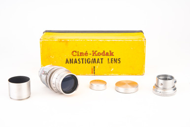 S Mount Kodak Anastigmat 63mm f/2.7 Motion Picture Cine Lens in