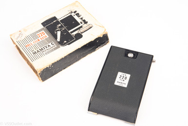 Mamiya 220 Roll Film Back for C22 C33 Professional TLR Camera w