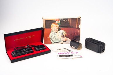 MINOLTA 16 QT FLASHGUN KIT フイルムカメラ MINOLTA 16 QT FLASHGUN KIT フイルムカメラ - メルカリ