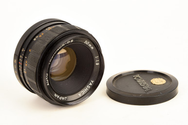 Yashica Yashinon-DX 50mm f/1.9 Standard Prime Lens with Cap