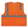 Glowear 8210hl-s Single Size Class 2 Economy Mesh Vest, Polyester, 3x-large, Orange