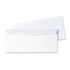 Business Envelope, #10, Commercial Flap, Diagonal Seam, Gummed Closure, 24 Lb Bond Weight Paper, 4.13 X 9.5, White, 1,000/box