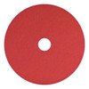 Buffing Pads, 15" Diameter, Red, 5/carton