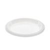 Meadoware Impact Plastic Dinnerware, Plate, 10.25" Dia, White, 500/carton