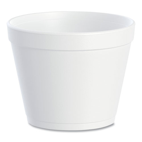 Foam Containers, 24 Oz, White, 25/bag, 20 Bags/carton