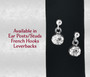 925 sterling silver tiny soccer ball charm earrings