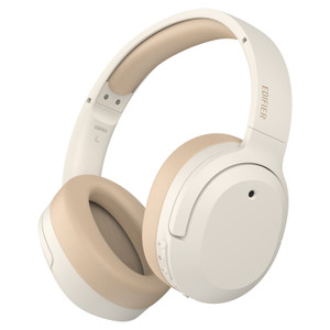 Edifier W820NB Plus Wireless Active Noise Cancelling Headphones, Ivory