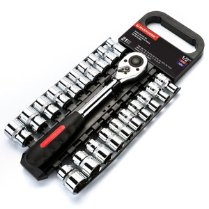 MAXPOWER 21-Piece 1/2-inch Drive Socket Wrench Set