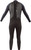 PRO 3 BACK ZIP FULLSUIT 3/2 MM BLACK XL