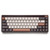MIIIW Z680 68 Keys 65% Mechanical Keyboard Gateron G Pro Yellow Switches, Coffee
