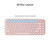 Xiaomi MIIIW K07 Dual Mode Wireless Bluetooth Keyboard, Pink