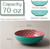 DOWAN Large Serving Bowls, 9.6 Inch Fruit Salad Bowls