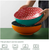 DOWAN Large Serving Bowls, 9.6 Inch Fruit Salad Bowls
