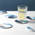 LIFVER Absorbent Drink Coasters with Holder