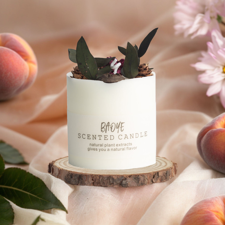 Rejuuv Seasonal Decor Scented Candles, Natural Soy Wax Festive Candles - Spring