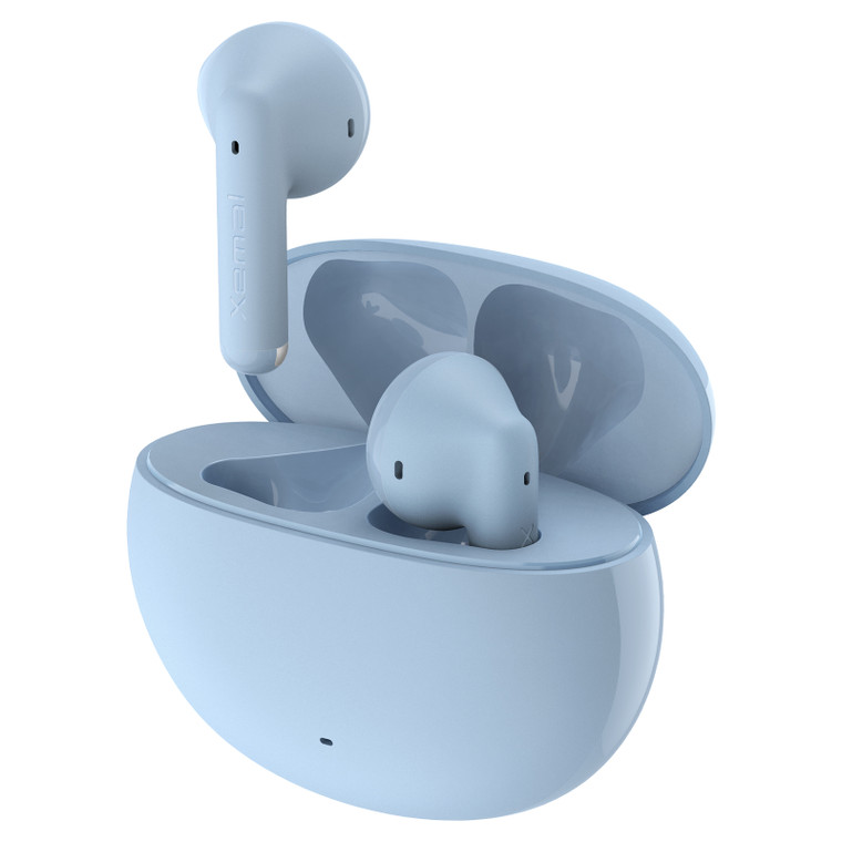 Edifier X2 True Wireless Earbuds, Deep Base Bluetooth Earbuds, blue