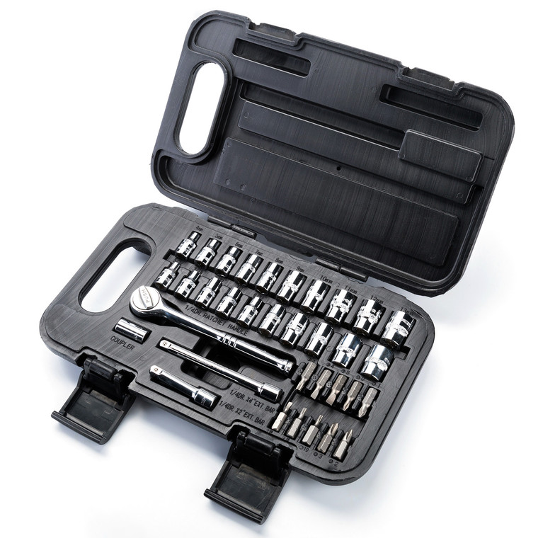 MAXPOWER 35pc 1/4"Dr. socket wrench set