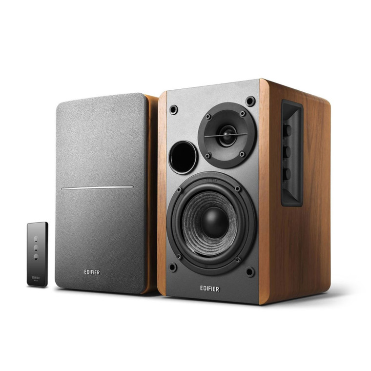 Edifier R1280T Powered Bookshelf Speakers, 2.0 Active Monitor Speaker System