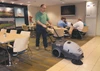 Advance Terra 28B Battery Powered walk behind Dry Sweeper- New