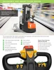 NOBLELIFT PSR30 — 3,000-Lb Lithium Walkie Reach Truck