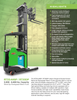 NOBLELIFT RT44SP—4,400-Lb Lithium Stand-Up Pantograph Reach Truck