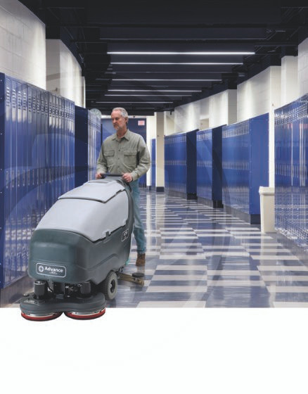 Advance SC800 ST 34D 34" Battery Powered Floor Scrubber- New ...