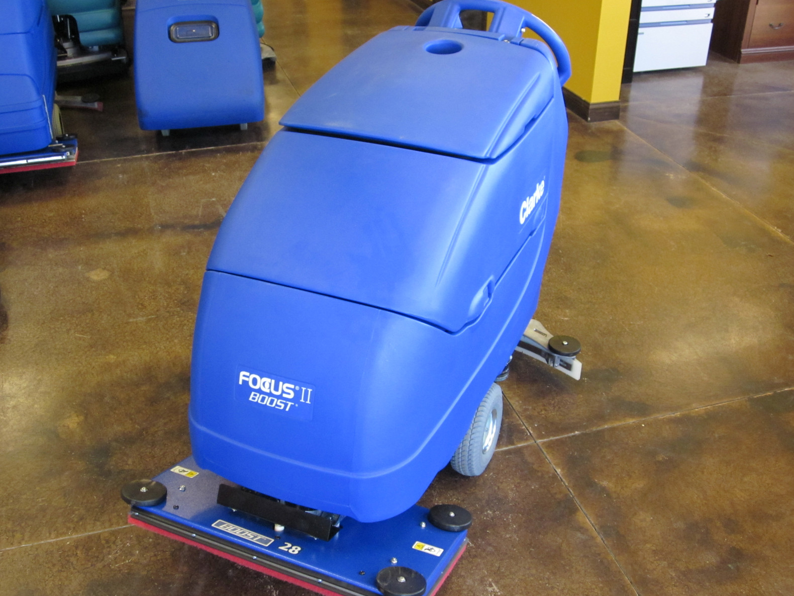 Clarke Focus Ll Boost 32 Walk Behind Floor Scrubber Performance