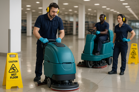 How To Operate A Floor Scrubber