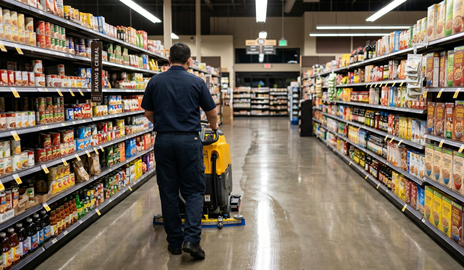 How Walk Behind Floor Scrubbers Reduce Cleaning Costs