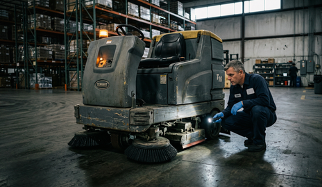 Ride-On Floor Scrubber Troubleshooting: Common Problems and How to Fix Them