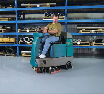 Where Are Ride-On Scrubbers Used?
