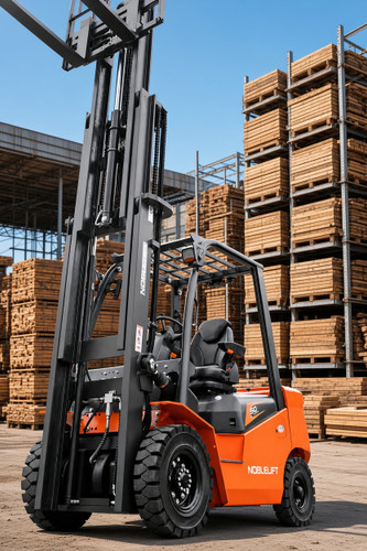 NOBLELIFT ALPHA 60 Li — 6,000-Lb Pneumatic-Tire Lithium Forklift