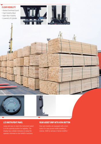 TAILIFT PFG30 — 6,000-Lb Pneumatic-Tire LPG Forklift