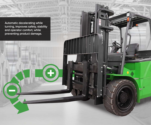 NOBLELIFT FE4P130N — 13,000-Lb Pneumatic-Tire Lithium Forklift