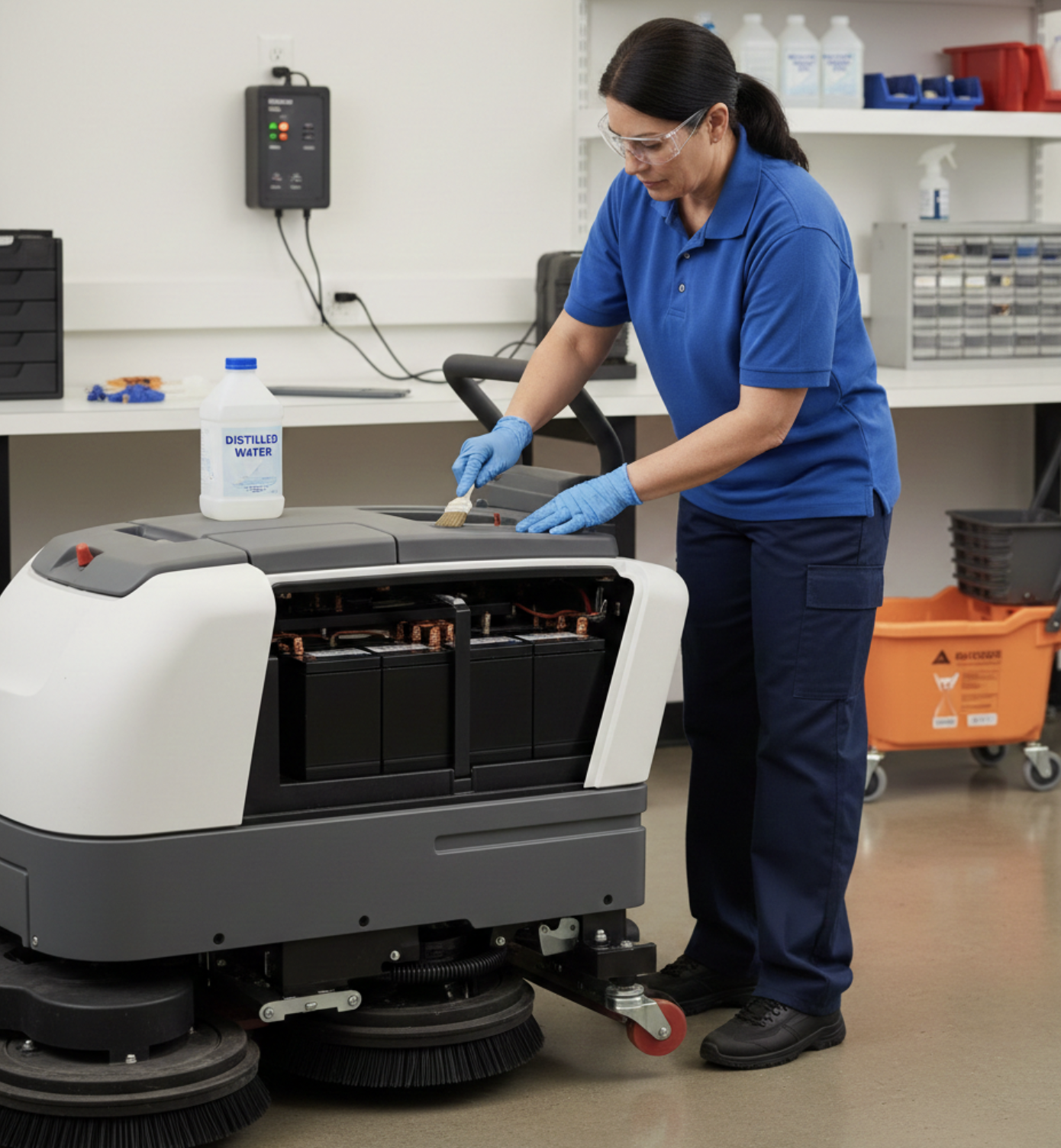 Best Practices for Battery Care in Electric Floor Buffers and Scrubbers
