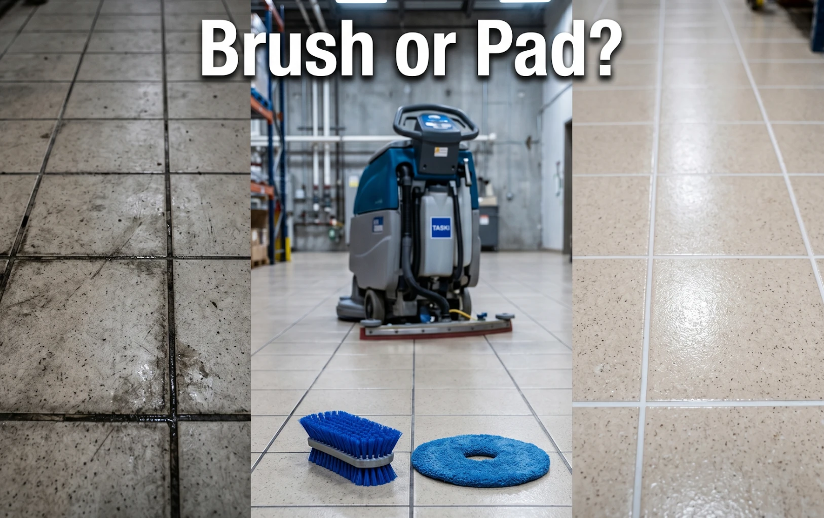 Floor Scrubber Brush vs Pad: Which Should You Use?