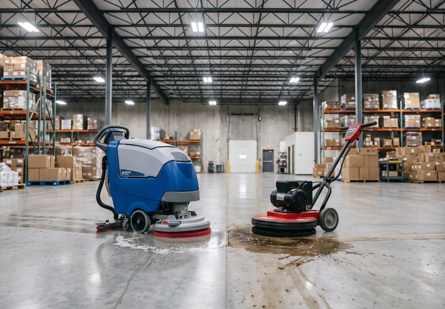 Floor Stripping vs Floor Scrubbing: What Is the Difference and When Do You Need Each?
