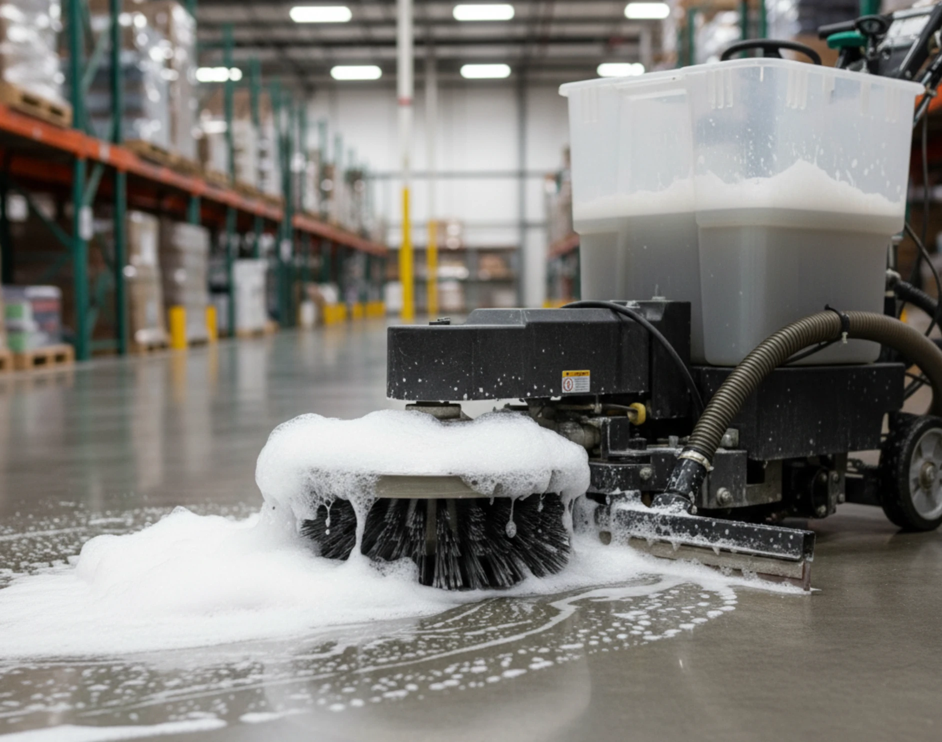 How to Control Foam in Floor Scrubbers